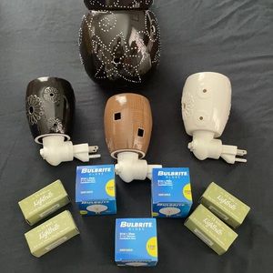 4 Scentsy Warmers Bundle